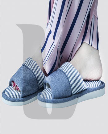Slippers with Canvas Sole & Padding