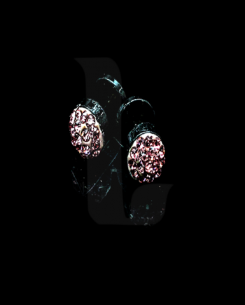 Pink Double Side Studs