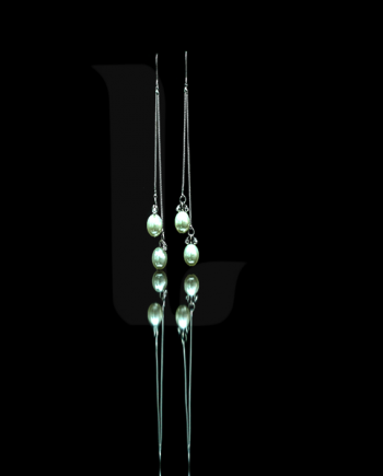 White Pearl Ear Rings