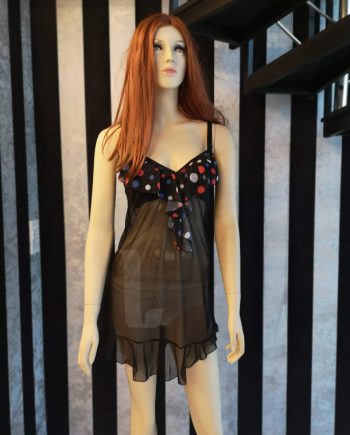 2 Piece Bridal Mesh Net Nighty